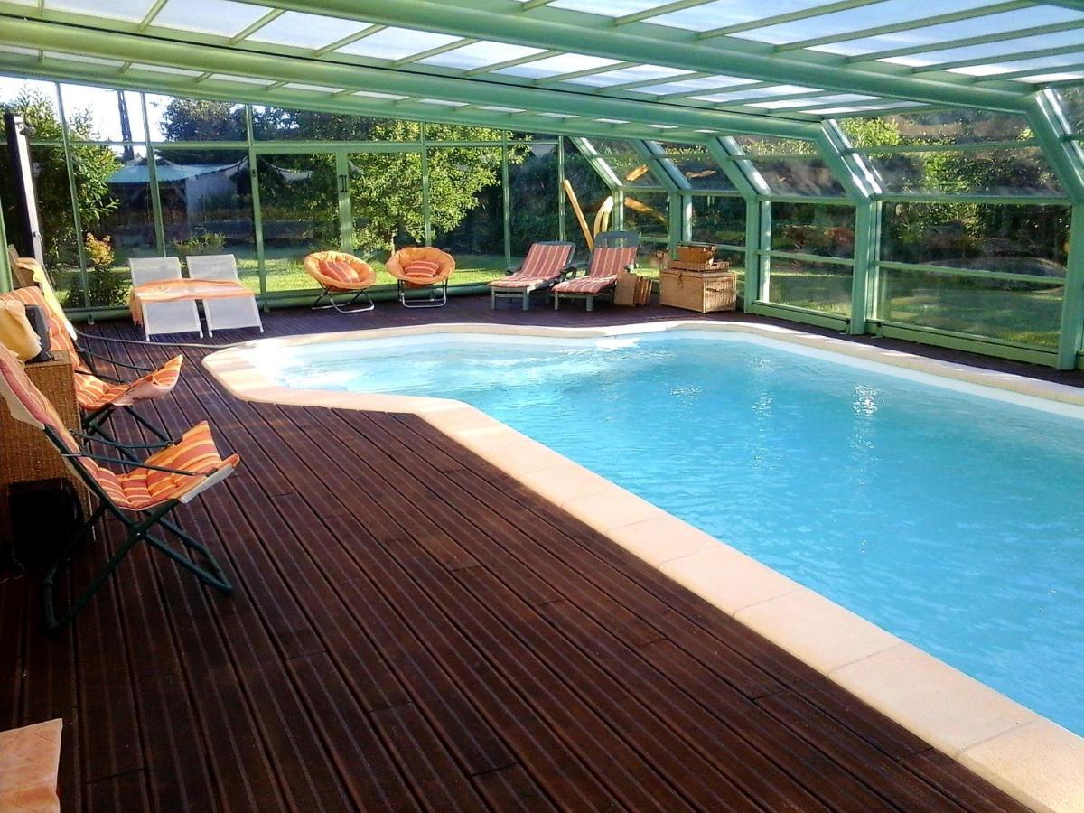 Chambre D'Hote Avec Piscine Couverte Coulaines Екстериор снимка